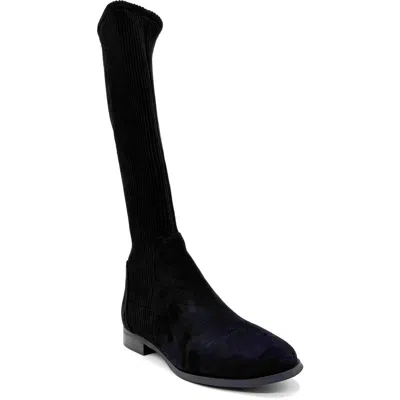 Chelsea Crew Rambler Tall Boot In Black Micro