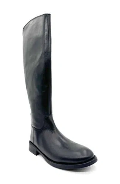 Chelsea Crew Ramona Tall Boot In Black Leather