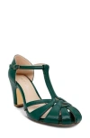 Chelsea Crew Sergi T-strap Pump In Green