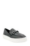 Chelsea Crew Wonka Bit Platform Loafer In Black/white Leather