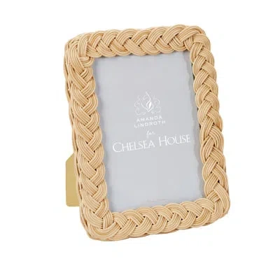 Chelsea House Braided Frame In Tan