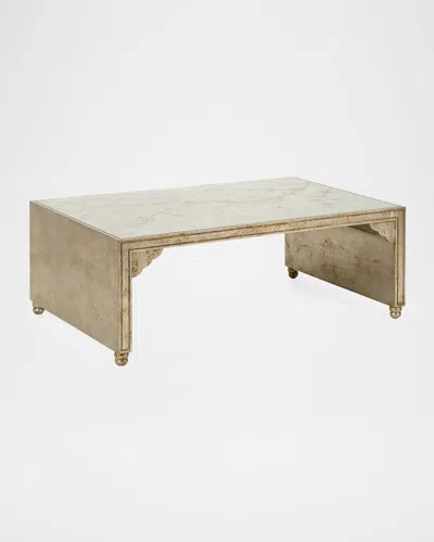 Chelsea House Cherry Blossom Cocktail Table In Brown
