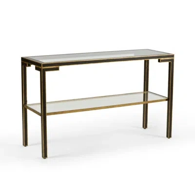 Chelsea House Decker 50" Console Table In Clear
