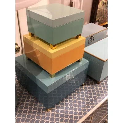 Chelsea House Decorative Box In Blue