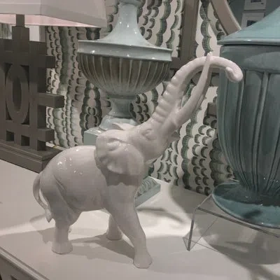 Chelsea House Elephant Figurine In White