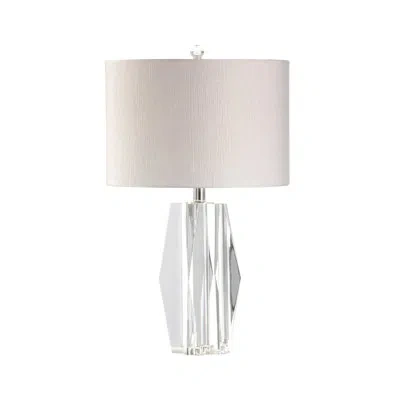 Chelsea House Emelia Crystal Table Lamp In Clear