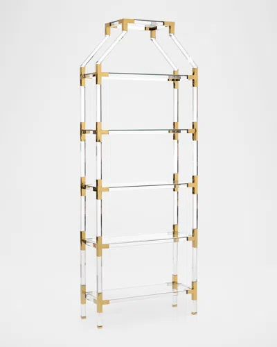 Chelsea House Gainsboro Acrylic Etagere In Multi