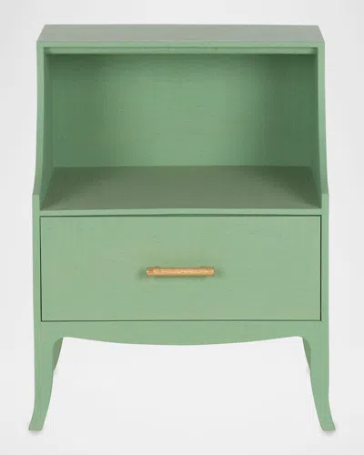 Chelsea House George Iii Bedside Tables In Green