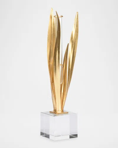 Chelsea House Gold Leaf 15" Bud Vase
