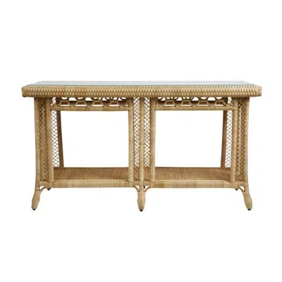 Chelsea House Hope Town Console In Tan