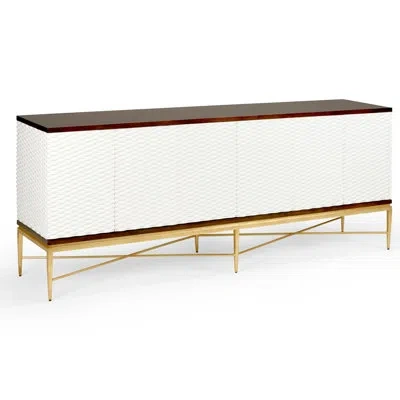 Chelsea House James 84" Wide Sideboard In White