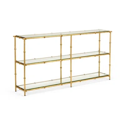 Chelsea House Lauren 68" Console Table In Clear