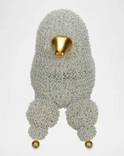 Chelsea House Ooh La La Poodle Stool In Blue