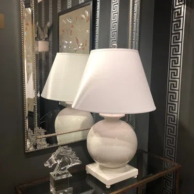 Chelsea House Opus 31" Table Lamp In White