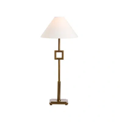 Chelsea House Overhill Table Lamp - Aged Brass
