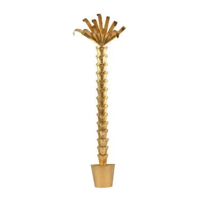 Chelsea House Palm Tree Sculpture In Gold