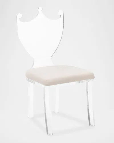 Chelsea House Regency Hall Dining Side Chair In Transparent
