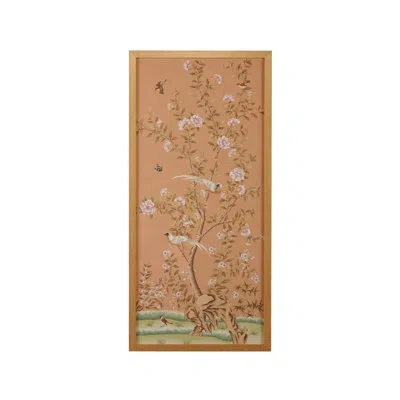 Chelsea House Regent Park Panel-a - Picture Frame Painting In Brown;pink
