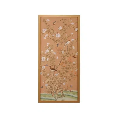Chelsea House Regent Park Panel-b - Picture Frame Painting In Brown;pink