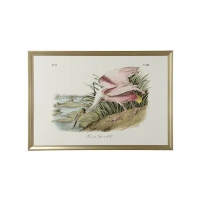 Chelsea House Roseate Spoonbill In Green;pink