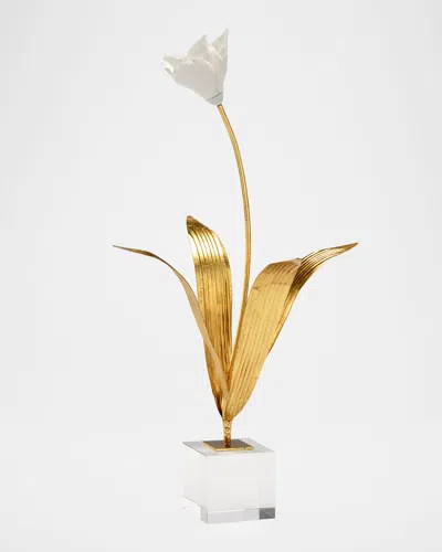 Chelsea House Small Tulip On Stand Sculpture