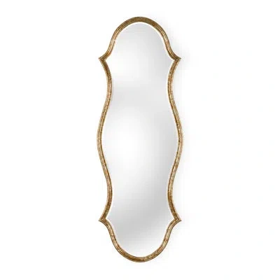 Chelsea House Solomon Traditional Beveled Accent Mirror In Gold