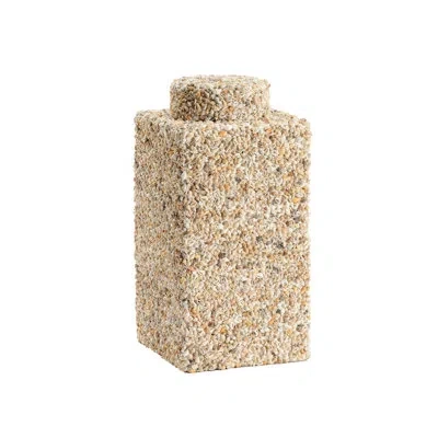 Chelsea House Tea Caddy In Beige;ivory