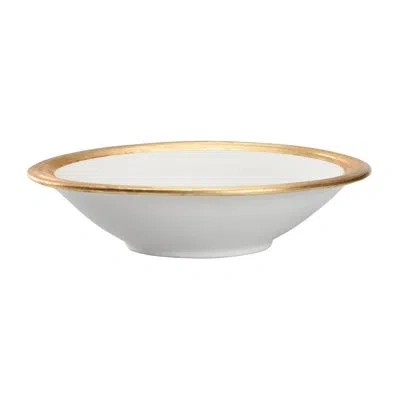 Chelsea House Terrazza Bowl In White;gold