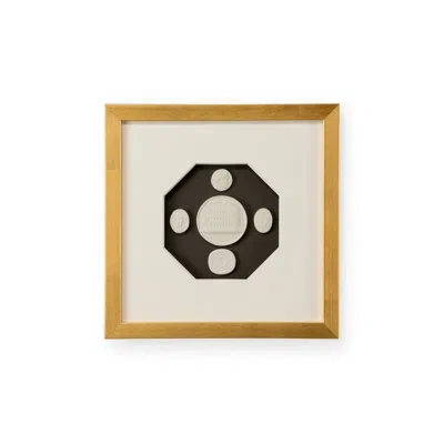 Chelsea House The Grand Tour Intaglios - Picture Frame Textual Art In Black;white