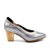 Chelsea Jones Women's Rhyme Mid Heels In Sterling Leather In Multi