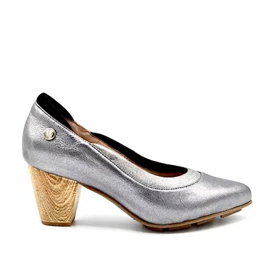 Chelsea Jones Women's Rhyme Mid Heels In Sterling Leather In Multi