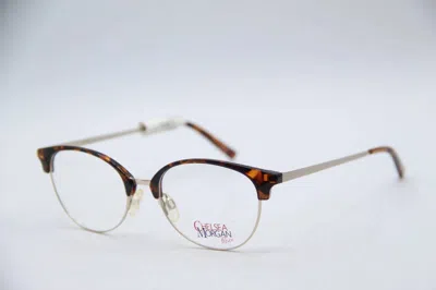 Chelsea Morgan Unisex Cm20201 Eyeglasses In Tortoise/gold In Multi