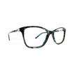 Chelsea Morgan Unisex Cm6010 Eyeglasses In Multicolor Blue