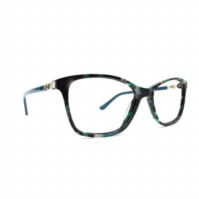 Chelsea Morgan Unisex Cm6010 Eyeglasses In Multicolor Blue