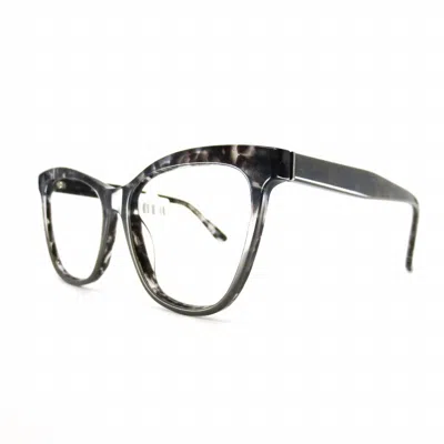 Chelsea Morgan Women's Cm20213 Eyeglasses In Grey Tortoise In Multi