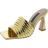 Chelsea Paris Ace Womens Metallic Strappy Mule Sandals In Multi