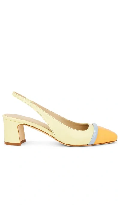 Chelsea Paris Keiona Slingback Heel In 黄色