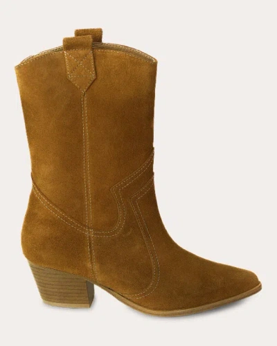 Chelsea Paris Women's Austin Suede Ankle Boot In Brown