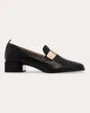 Chelsea Paris Women's Max Embellished Leather Loafer In Black