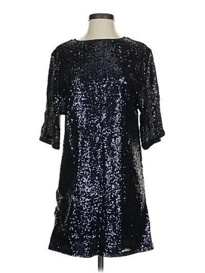 Pre-owned Chelsea28 3/4 Sleeve T-shirt In Black