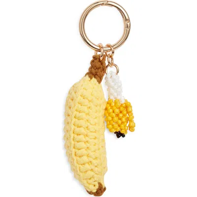 Chelsea28 Banana Crochet Bag Charm