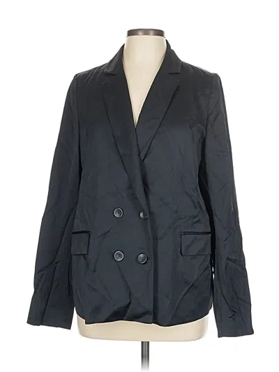 Pre-owned Chelsea28 Blazer Jacket In Black