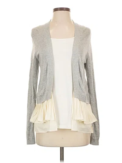 Pre-owned Chelsea28 Cardigan Sweater In Gray