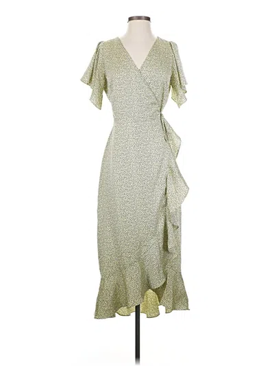 Pre-owned Chelsea28 Casual Dress In Green