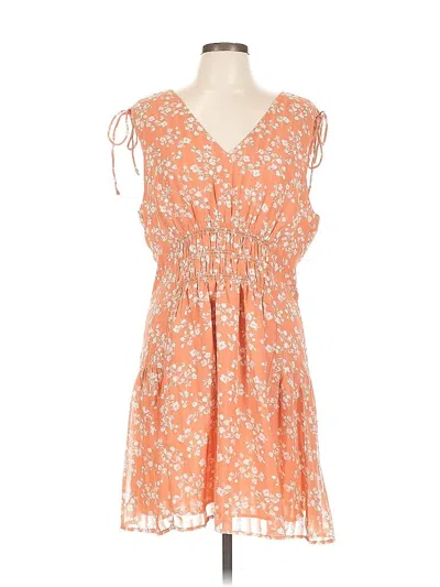 Pre-owned Chelsea28 Casual Dress In Orange