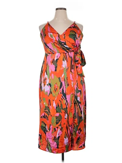 Pre-owned Chelsea28 Casual Dress In Orange