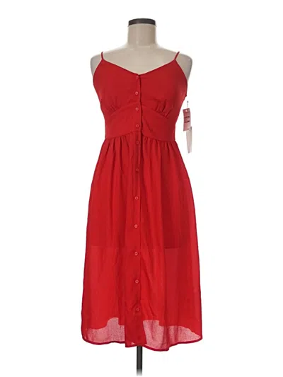 Chelsea28 Casual Dress In Red
