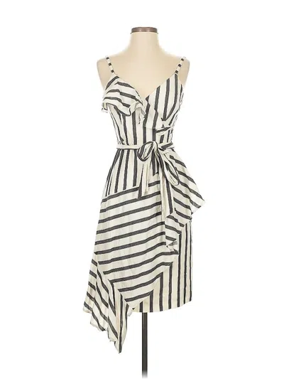 Pre-owned Chelsea28 Casual Dress In White