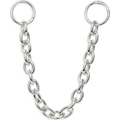 Chelsea28 Chain Link Bag Charm In Silver