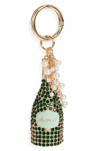 Chelsea28 Champagne Bag Charm In Gold